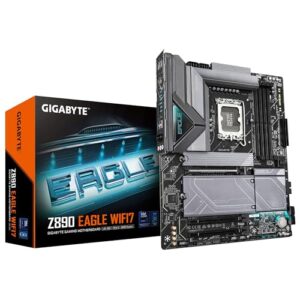 GIGABYTE Z890 EAGLE WIFI7 Motherboard - Supports Intel Core Ultra (Series 2) CPUs