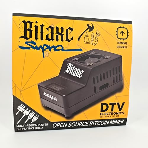 Bitaxe Supra Open Source Bitcoin ASIC Miner – BTC Miner with 700 GH/s Hash Rate