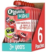 Organix KIDS Crazy Choco Orange Mini Flapjack Bites 3+ Years 4 x 23 g (Pack of 4)