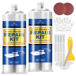 Marine Fiberglass Repair Kit - 100ml Gel Coat Repair Kit for Boats