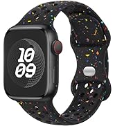 Yoohoo Nylon Straps Compatible with Apple Watch Straps 38mm 40mm 41mm 42mm(Series 10) Women Men,U...