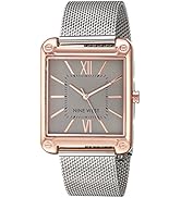 Nine West Round Goldtone Bracelet Watch