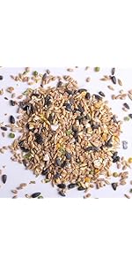 Kennedy Wild Premium Wildlife Poultry Feed Mix (13kg) Healthy & Nutritious Bird Food for Chickens...