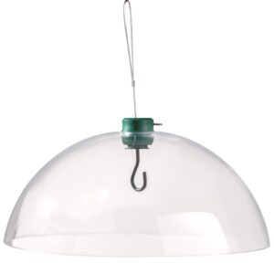 Crystals Squirrel Baffle Dome for Bird Feeders – Protects Seed from Clear Squirrels Baffle