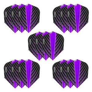 Harrows Quantum Dart Flights | 5 x sets Darts Flights (15 Flights Total) I 100 Micron Dart Flights I Premium Extra Strong Made in UK I Professional Darts Accessories