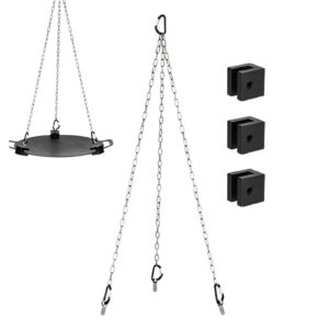 Cooking & Camping Tripod - Fire Pit Grill Tripod Dutch Oven Cooking Tripod | Portable Removable Multifunctional Height Aluminum Alloy Fire Pit Tripod