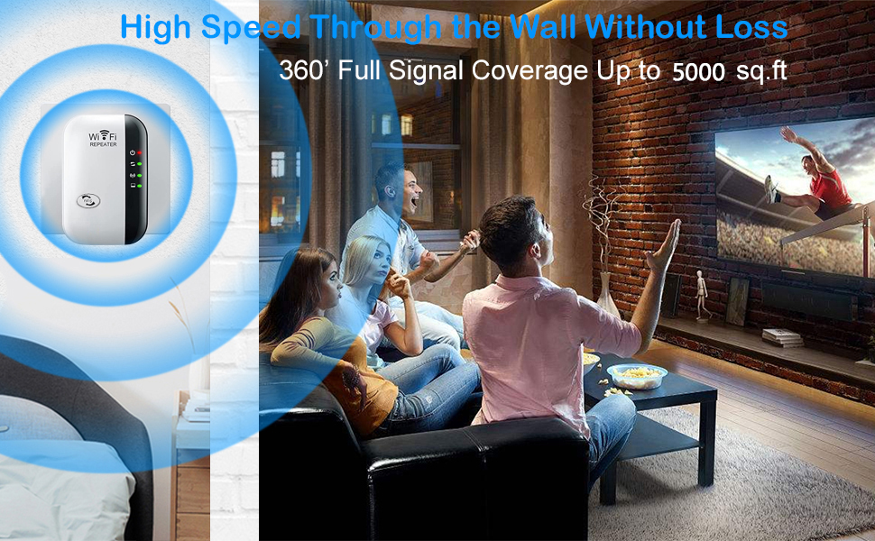 Complete wifi coverage