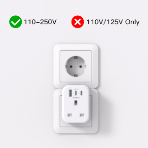 UK to EU Plug Adaptor