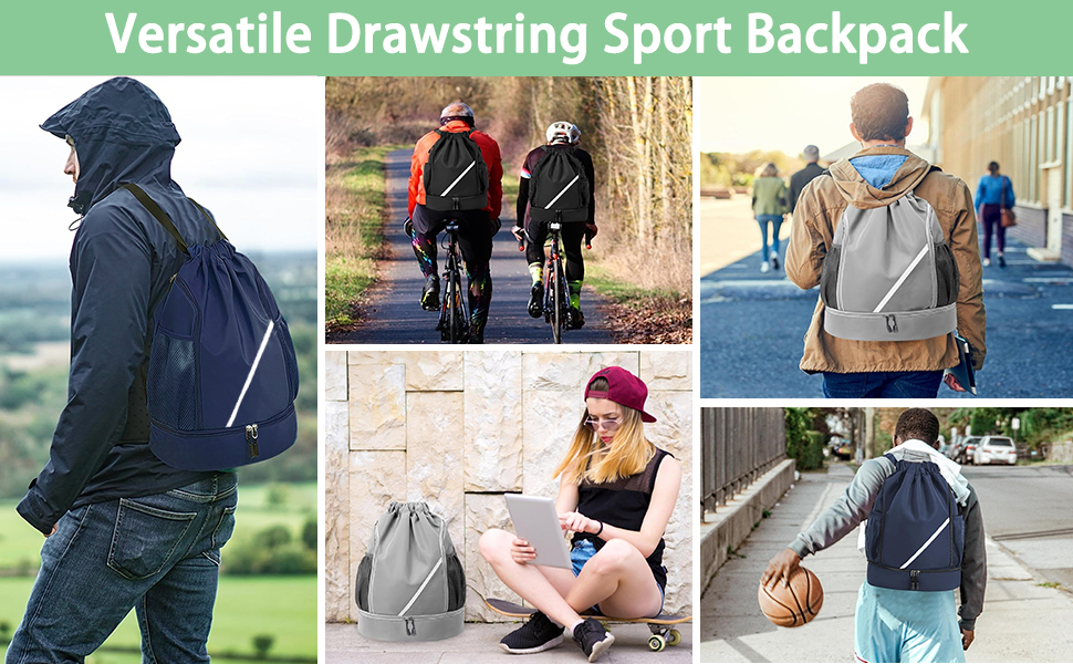 Drawstring Gym Backpack