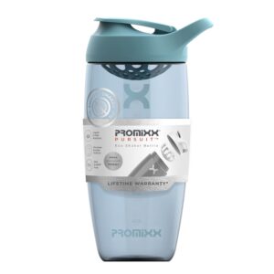 Promixx Pursuit Protein Shaker Bottle - Premium Shaker for Protein Shakes - Lifetime Durability