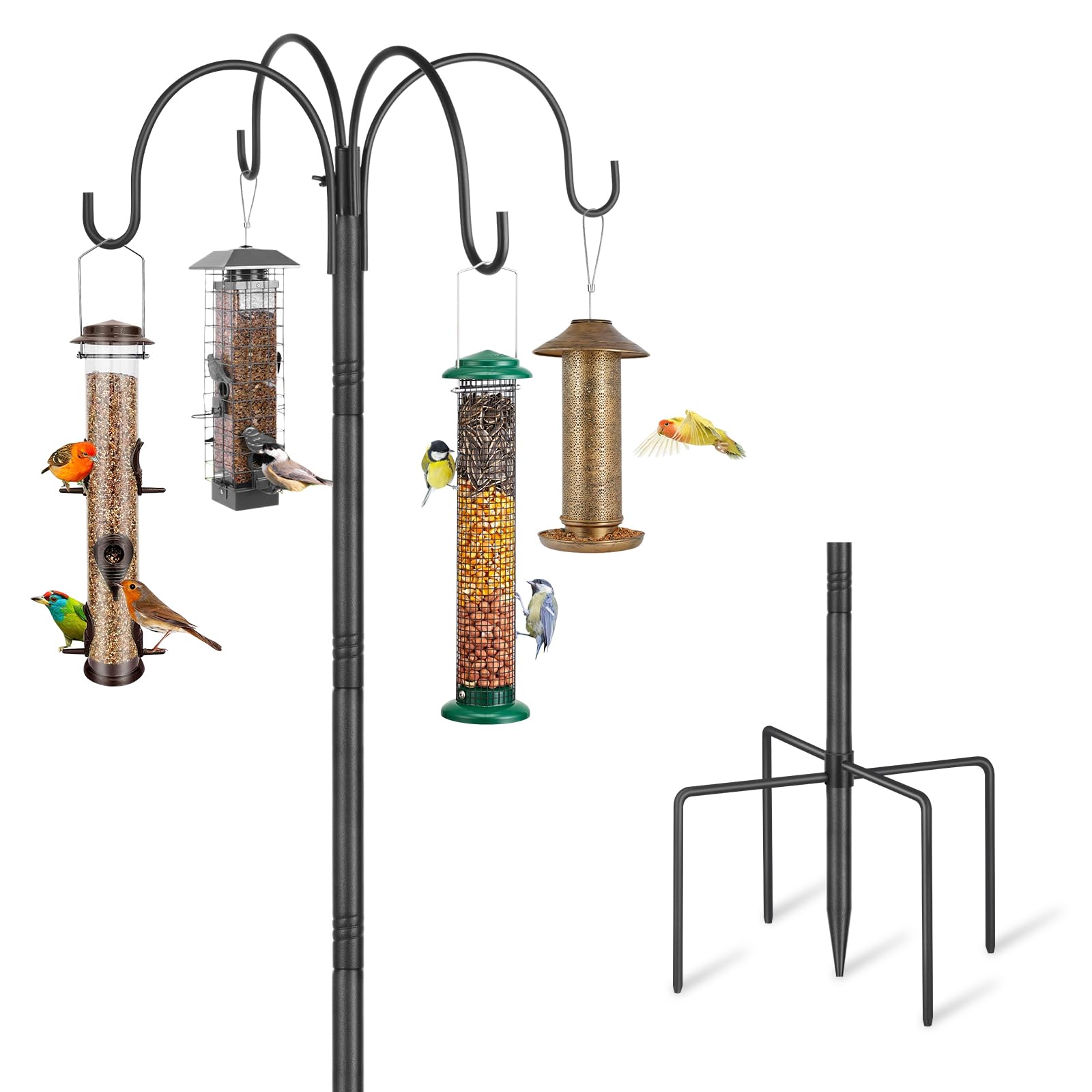 Bird Feeders Hanging Station