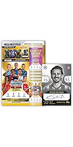 Topps Match Attax Extra 2025 - Mega Multipack - 52 Cards, Including 3 Random X Factor LE Card...