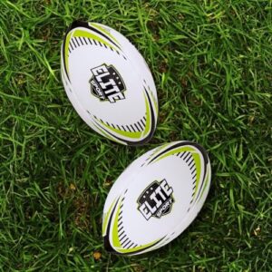HOT BARGAINS 2 X Rugby Ball Size 5 Ideal for Training & Matches