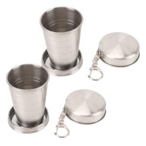 Beufee 2PCS Collapsible Cup