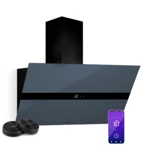 Klarstein WiFusion Cooker Hood - 90cm Kitchen Extractor