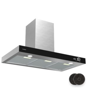 Klarstein AirNova Extractor Hood - 90cm Wall-Mounted Cooker Hood