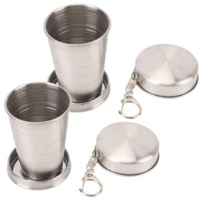 Beufee 2PCS Collapsible Cup