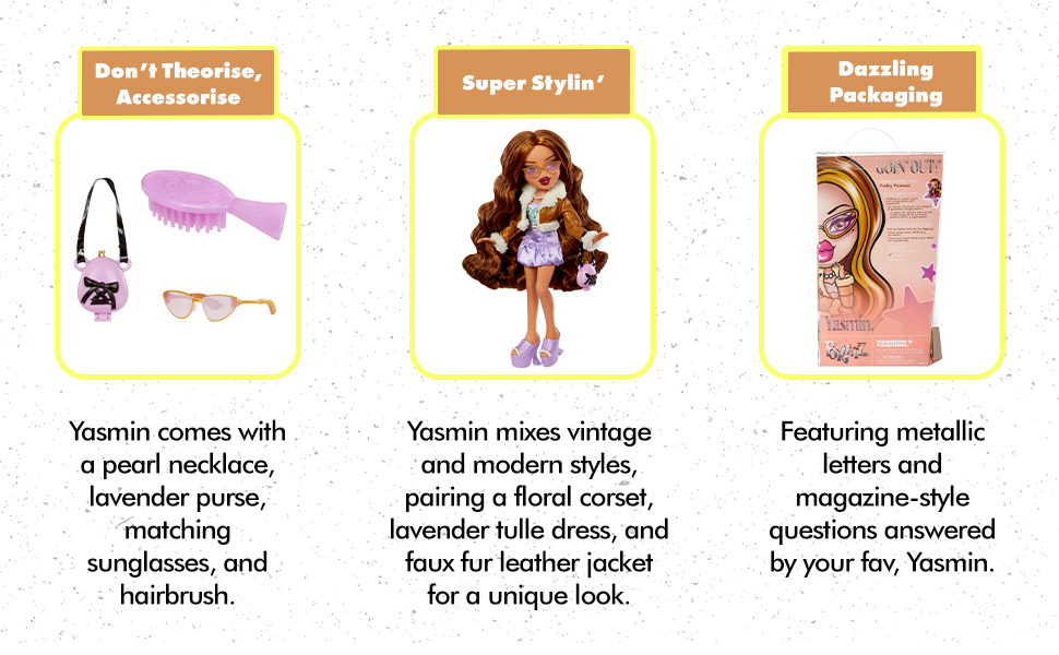 Bratz Goin Out! Doll- Yasmin