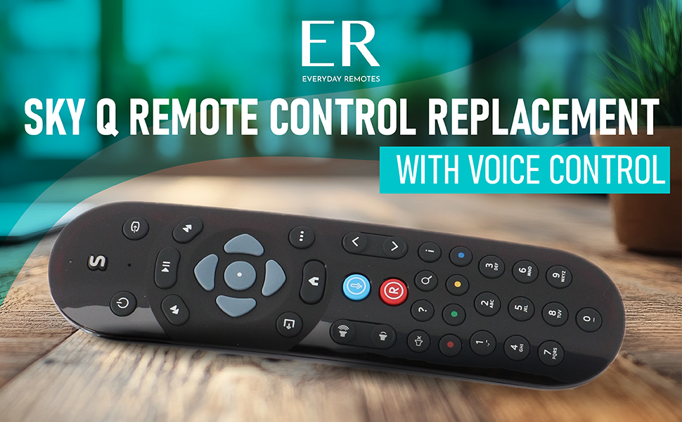 Sky Q Remote Control Replacement with Voice Control