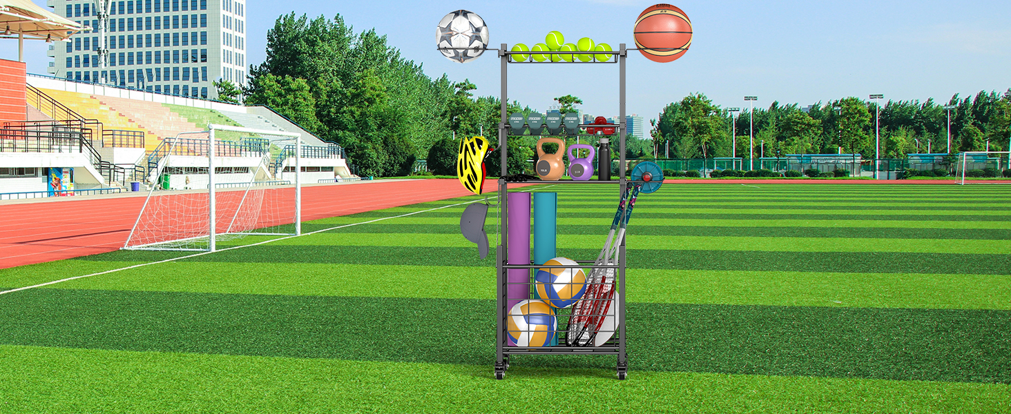 sports organizer for garage