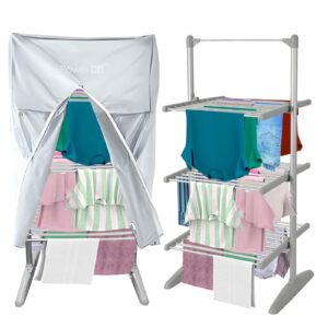 PowerDri Heated Clothes Airer – Efficient Indoor Laundry Dryer with Adjustable Settings