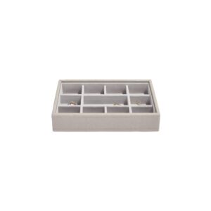 Stackers Taupe Mini Jewellery Box Trinkets Laye
