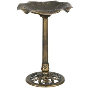 Outsunny 71cm Bird Bath for Garden