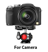 XXZU 83in/210cm Camera Tripod with Ball Head, Photography Light Stand, Reversible Portable Phone ...