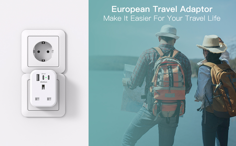 UK to EU Plug Adaptor