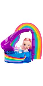 Rainbow High Littles Pool Day Playset