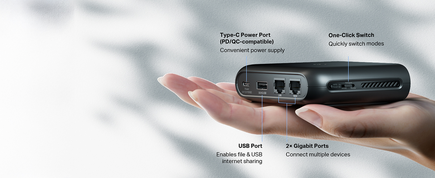 AX1500 Wi-Fi 6 Travel Router