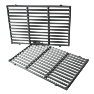 onlyfire Cast Iron Cooking Grates for Weber Spirit I & II 300 Series Gas Grills