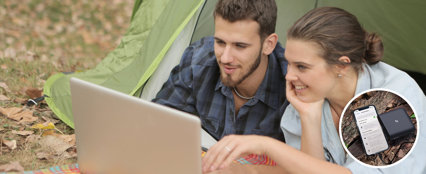 AX1500 Wi-Fi 6 Travel Router