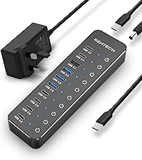 RSHTECH 10Gbps USB C Hub POWERED