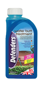 rain water, water butt treatment, natural treatment