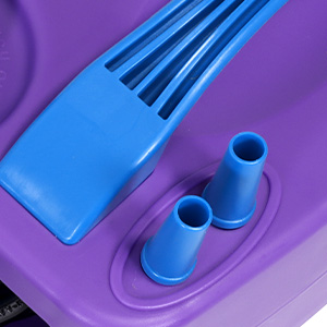 Electric Balloon Pump, Portable Dual Nozzle Balloon Inflator Pump with 2 Modes