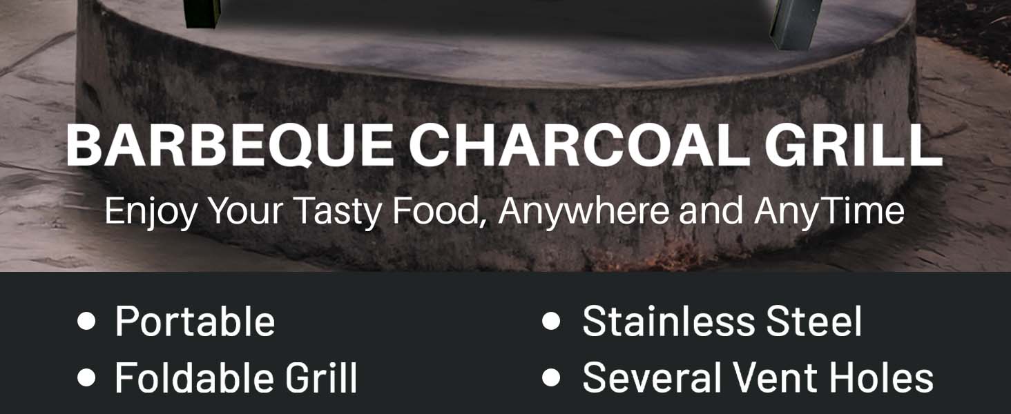 Free Standing BBQ Grill