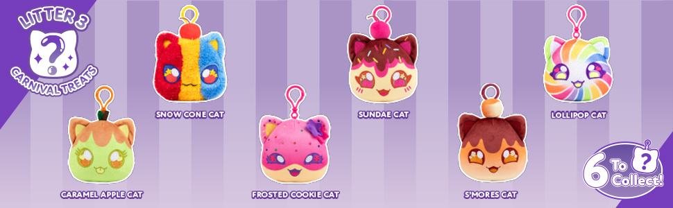 Aphmau Mystery MeeMeows Plush Clip On