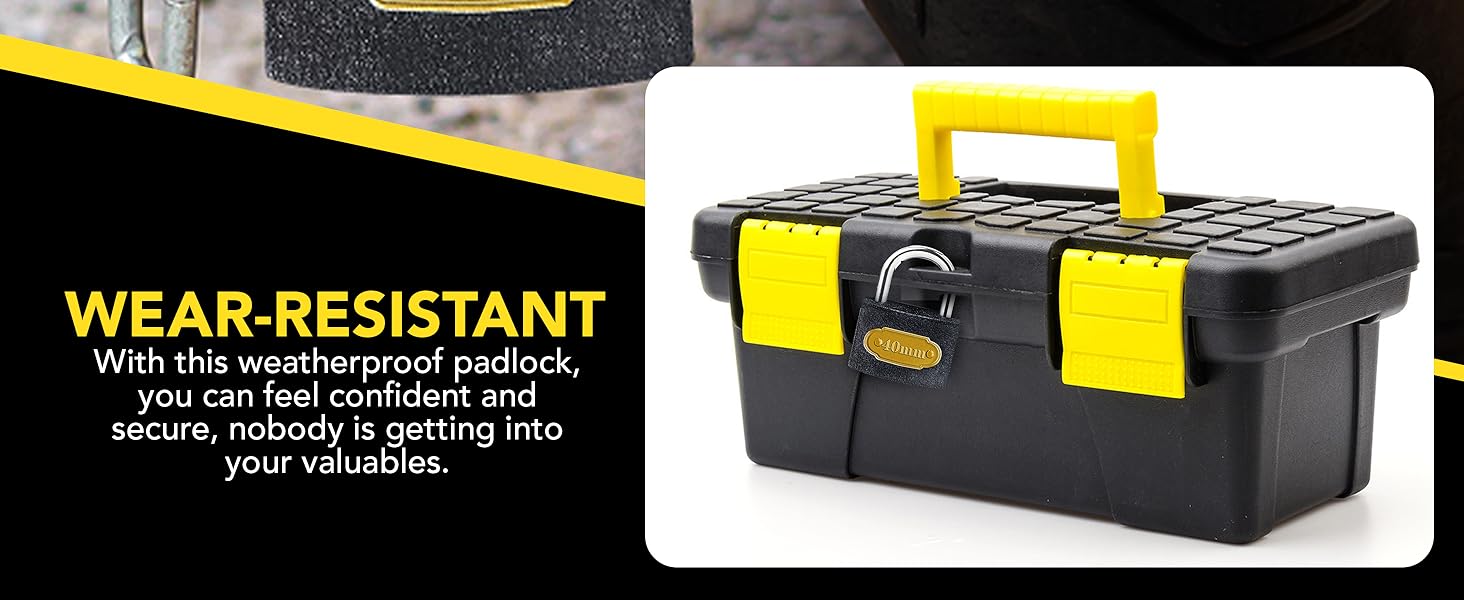 weatherproof padlocks outdoor
