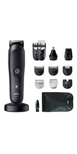 Braun All-in-One Series 5 Grooming Kit, 13in1, Ultra Sharp Blade, 120 Min, SkinGuard for Body, Pr...