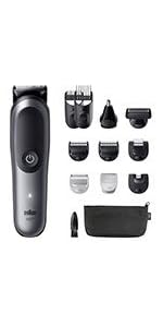 Braun All-in-One Series 7 Grooming Kit, 12in1, ProBlade & AutoSense, 120 Min, SkinGuard & Beard F...
