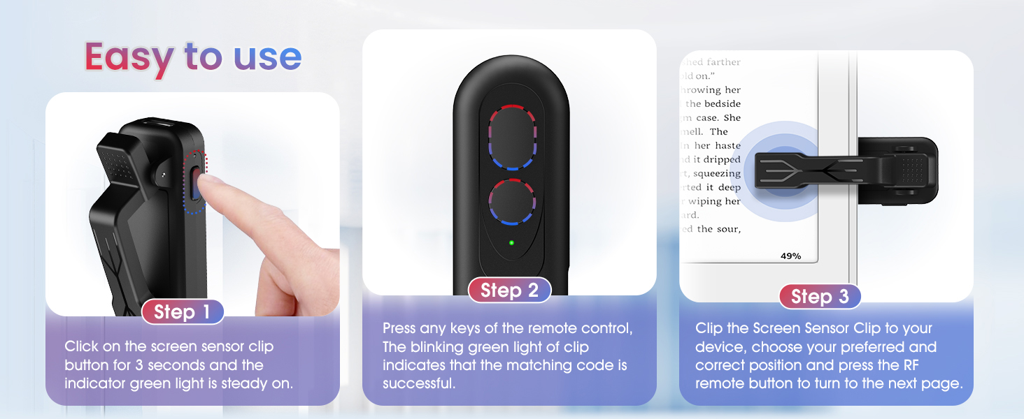Remote Control Page Turner 2nd Gen