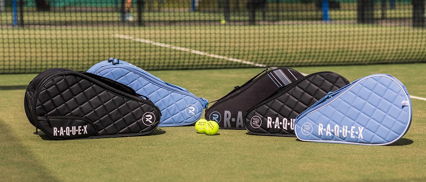 Raquex - The Racquet Experts - Padel racquet products including padel balls, padel grips, padel bags