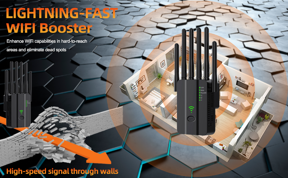 One-touch WPS setup, universal compatibility