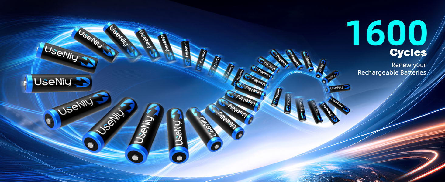 AA rechargeable batteries