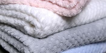 Baby Boys/Girls Supersoft Blanket Waffle Textured Honeycomb Design Cuddly and Cozy