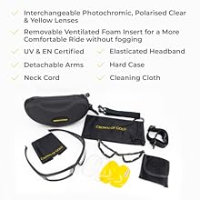 Biker & Sports Wraparound Sunglasses