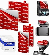 dash cam adhesive