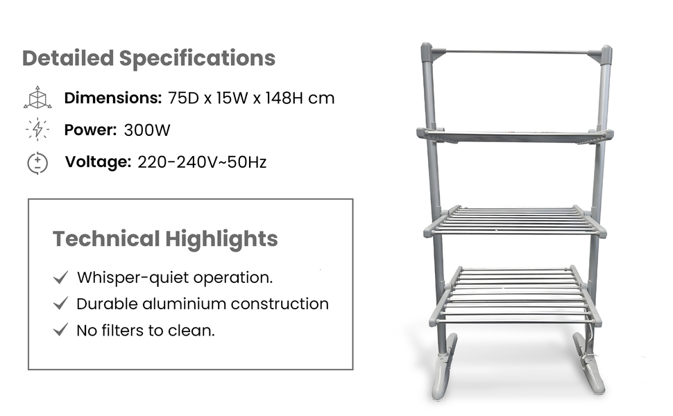 3 Tier Electric Clothes Dryer