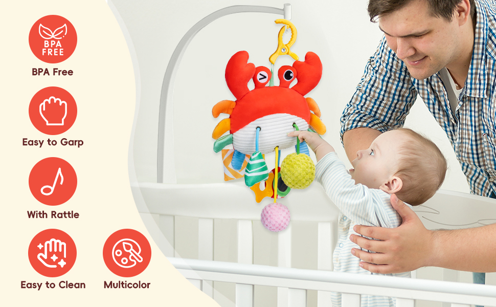rattles for babies 0-6 months